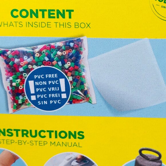 New in Box SES Creative Iron on Beads Set-Dinosaurs T-Rex1200 Pcs For Age 5+ - Picture 14 of 15